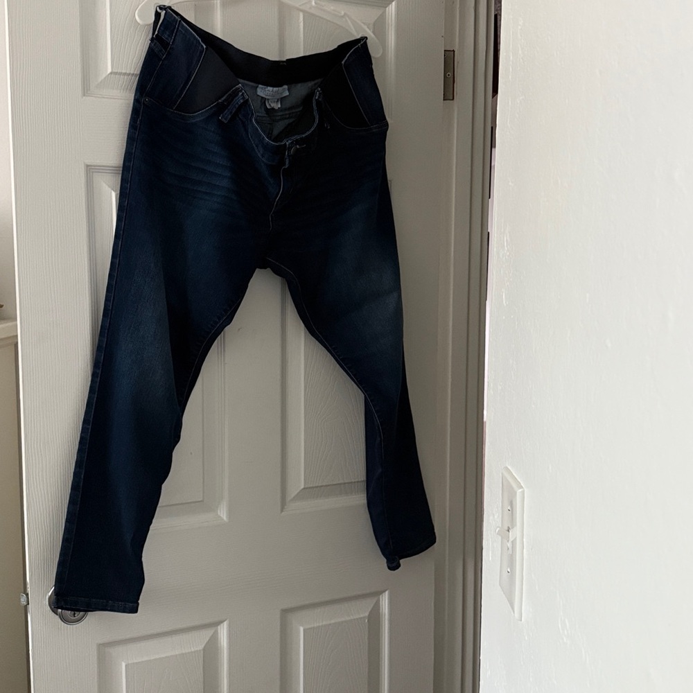 Isabel maternity Skinny jeans, underbelly